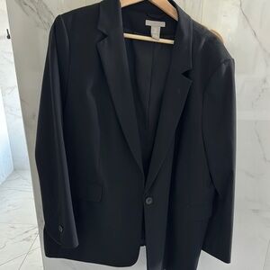 H&M Sleek Black Jacket